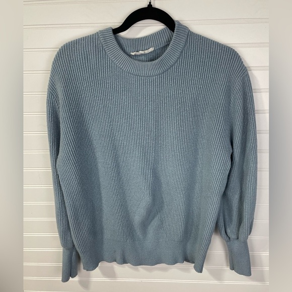 Workshop Blue Sweater Medium Women’s - Picture 1 of 7